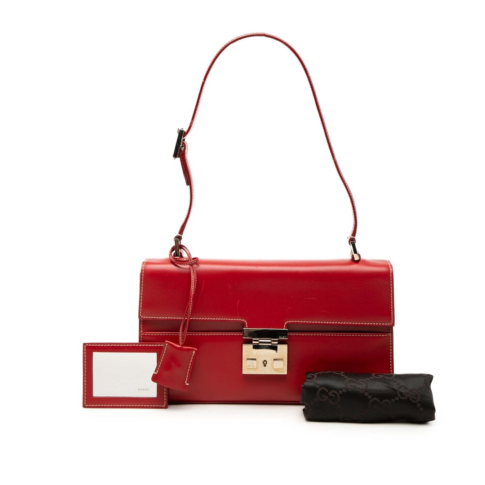 Pre-Loved Gucci Calfskin Lady Lock Shoulder Bag - Picture 7 of 7